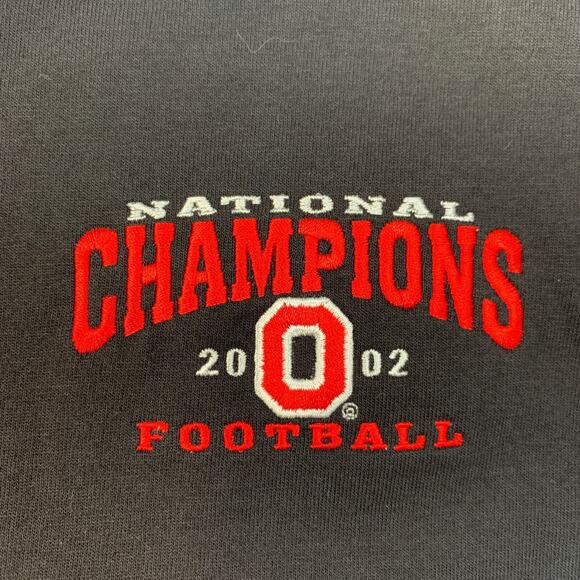 Vintage Ohio State Buckeyes 2002 National Champions T Shirt Mens Small Made USA - Picture 4 of 10
